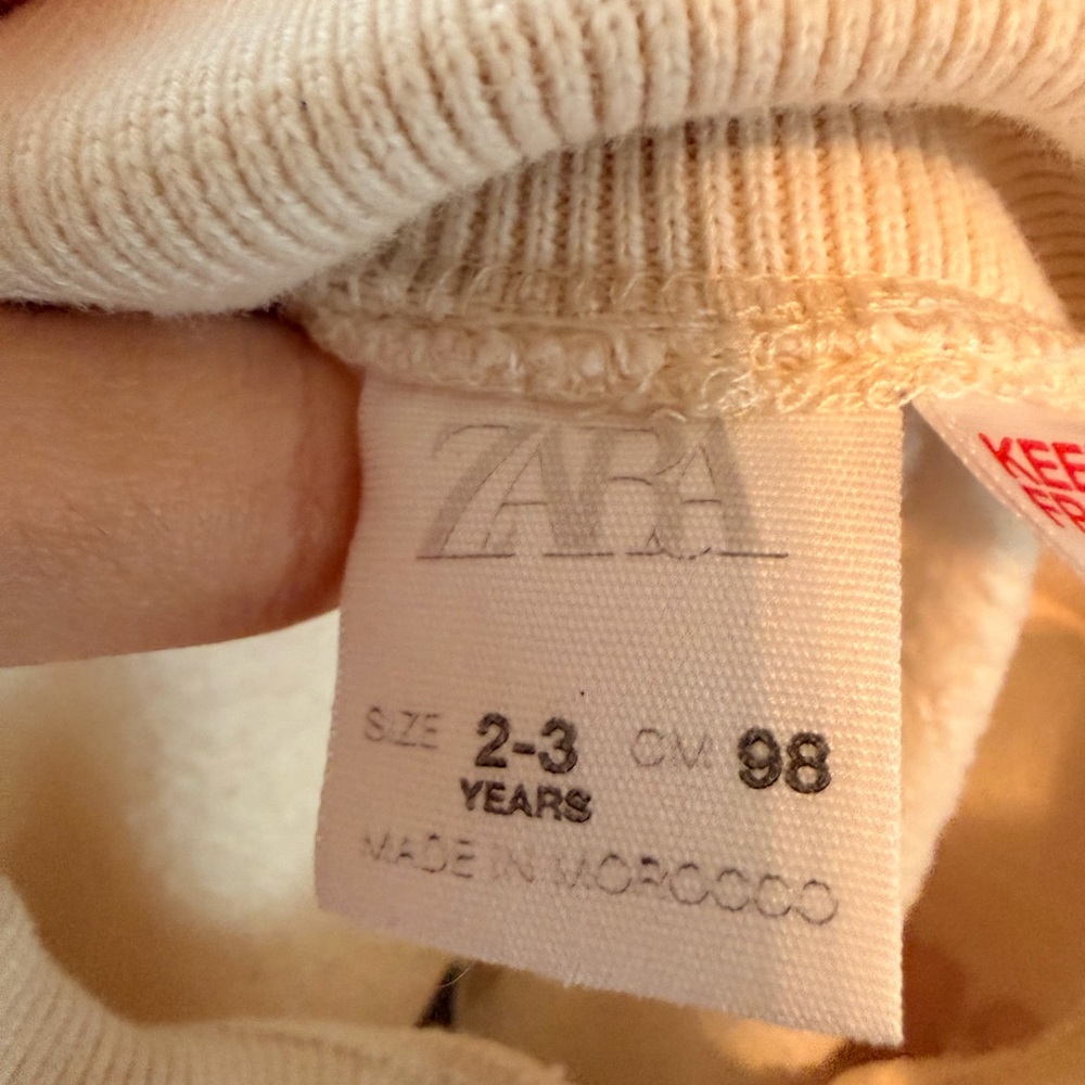 Zara Cream Knit Sweater - Picture 5 of 5